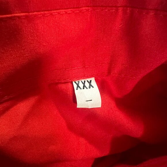 Shell Helix Ferrari RPM Men's Red Button Front SS Shirt 3XL XXXL - Picture 5 of 7